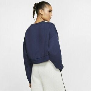 Nike Sportswear City Ready Cropped Fleece Crewneck Sweater